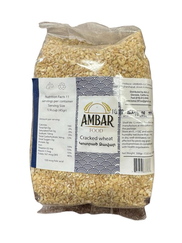 Cracked Wheat 500gr/ 17,63 oz