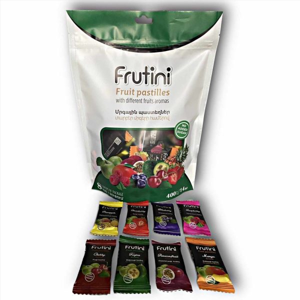 FRUTINI Fruit Pastilles with Different Fruit Aromas 400g/14oz