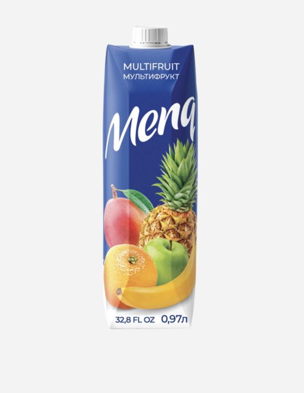 Menq Multifruit Juice 32,8 Fl oz/ 0.97L