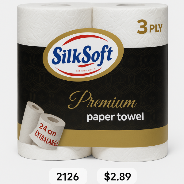 Silk Soft Premium paper towel  (2126)