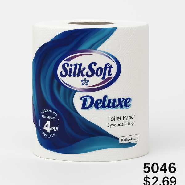 Silk Soft Deluxe Toilet Paper (5046)